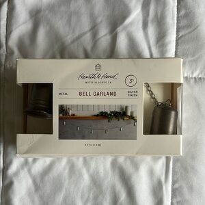 Hearth and Hand Silver Bell Garland
